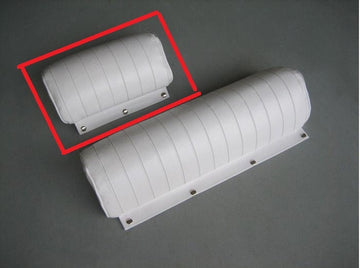 Boston Whaler 130 & 150 Sport Small Passenger Backrest Cushion - Models 2000-2008 (Bright White)- *Final Sale*