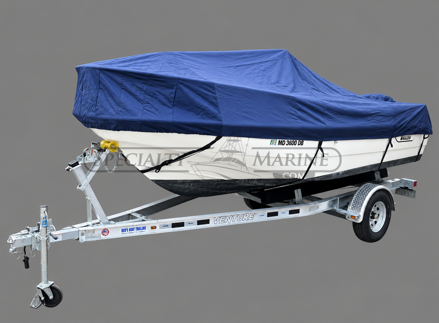 Discounted Boston Whaler 160 Dauntless Custom-Fit Boat Cover (1999-2006)