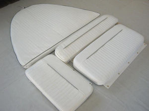 Boston Whaler Dauntless 13' Complete Cushion Set (Bright White)