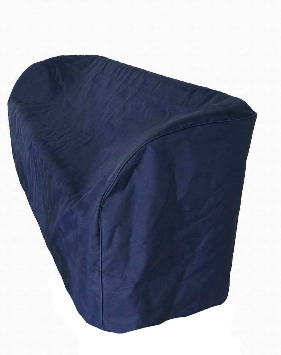 【ひかりん】メゾンカナウ BOX BOSTON (S) NAVY Cover For Boston Whaler Stern Seat, Fits Classic 16'/17 Hull