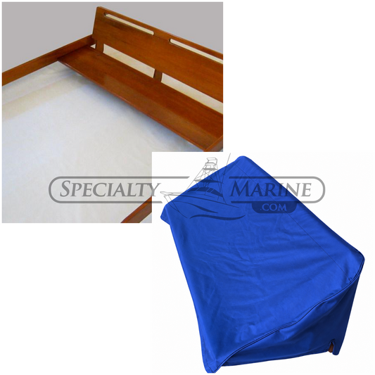 Cover For Boston Whaler 16'/17' Nauset, Sakonnet Or Eastport Mahogany Stern Seat