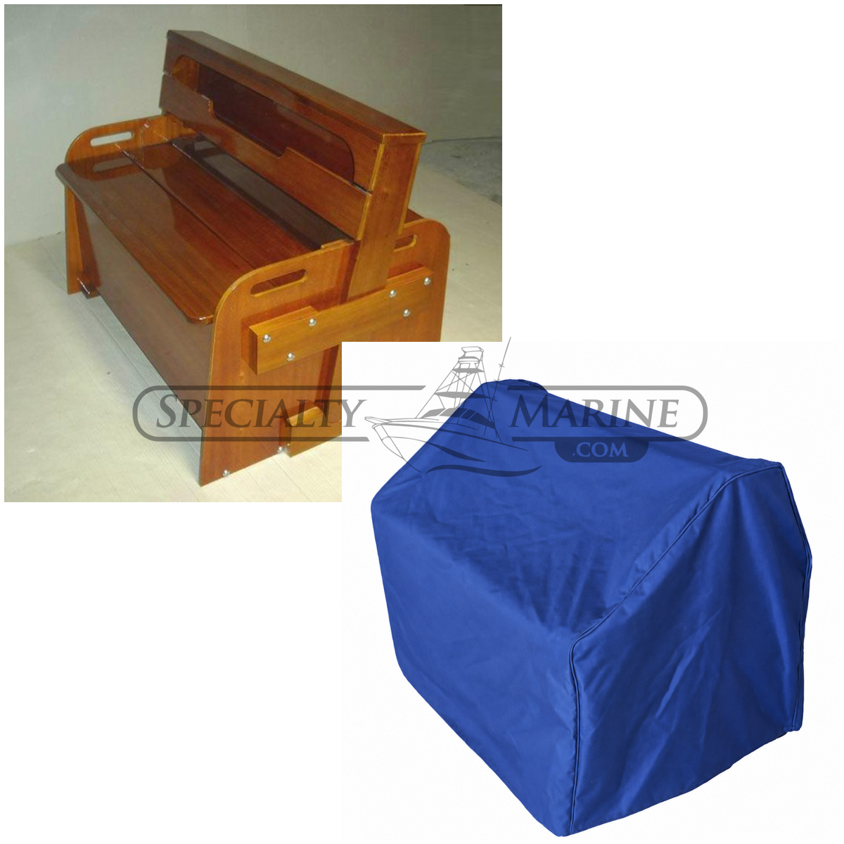 Cover For Boston Whaler 16'/17' Nauset, Sakonnet Or Eastport RPS Seat With Storage