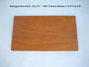 BOSTON WHALER MAHOGANY BOW HATCH - FITS CLASSIC 13' 1977-1999 Copy