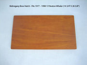 BOSTON WHALER MAHOGANY BOW HATCH - FITS CLASSIC 13' 1977-1999 Copy