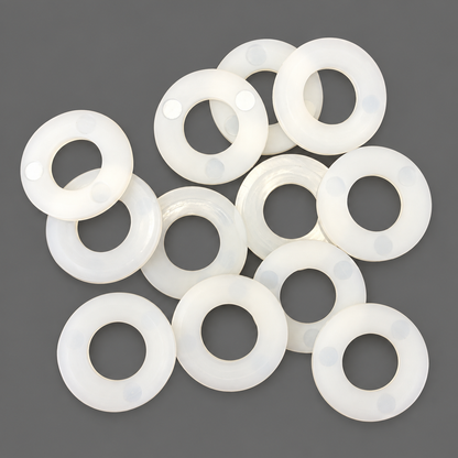Dozen Nylon Flat Washers