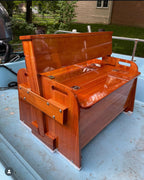 Boston Whaler Mahogany RPS Seat - Fits Classic 16'/17' Hulls