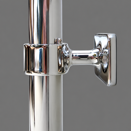 Rail Stanchion "Stand-Off" 90 Degree 1 1/8" - Fits Boston Whaler 13'