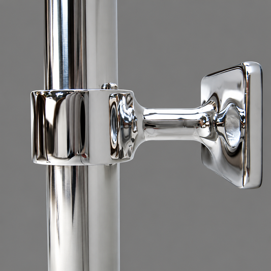 Rail Stanchion "Stand-Off" 90 Degree 1 3/16" Fits Boston Whaler 13'