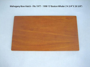 Boston Whaler Mahogany Bow Hatch - Fits Classic 13' 1977-1999