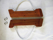 Boston Whaler Teak Montauk Cooler Chocks - 72Qt - 94Qt Coolers