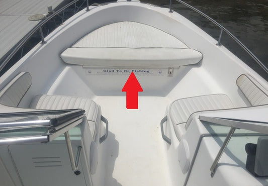 Boston Whaler 17' Dauntless Dual Console Bow Cushion