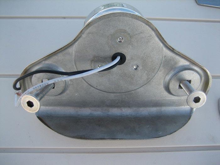 blemished Boston Whaler Classic Bow Light (1958-1984), Navigation Light With Chock (Led) 316 Stainless *Not Perko* - *Final Sale*