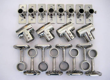 Mounting Hardware Kit For Side Rails - Classic 16'-17' Boston Whaler (OEM Style) 1961-2002