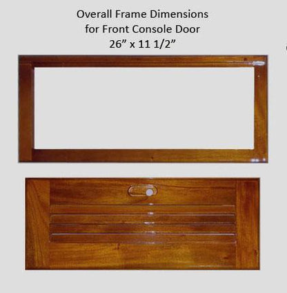 Teak Louvered Door (Big)