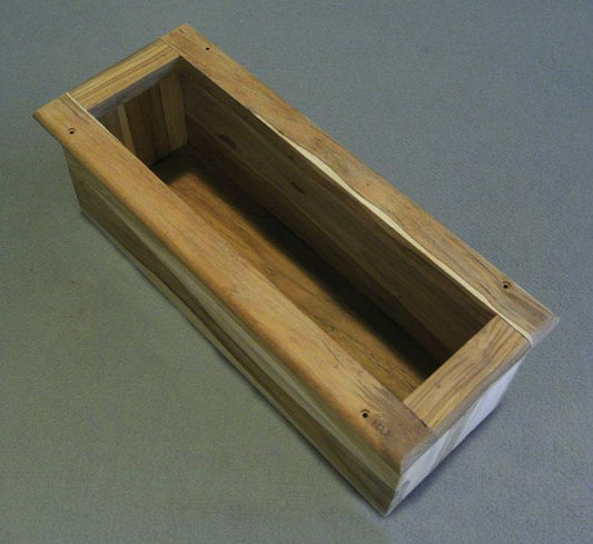 Blemished Bare Teak Fire Extinguisher Box Fits Montauk And Outrage