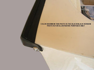 Boston Whaler 3 Piece OEM Rub Rail - *Off White With Black Insert*  - Fits Classic 9' - 17'