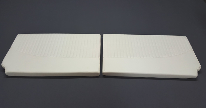 Boston Whaler Dauntless 22' Stern Seat Cushions 2002-2006 Comfort Package (Bright White)