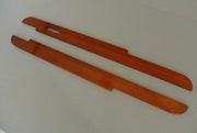Mahogany Seat Clamps/Risers - Fits Boston Whaler Classic 15' Sport