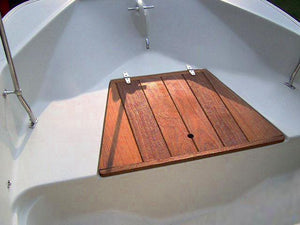 BOSTON WHALER TEAK BOW HATCH - 17' - MONTAUK, NEWPORT (1977 - 2000)