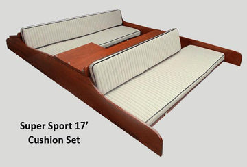 Boston Whaler Super Sport 17' Complete Cushion Set