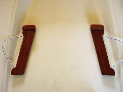 Boston Whaler Teak Montauk Cooler Chocks - 70Qt - 100Qt Coolers