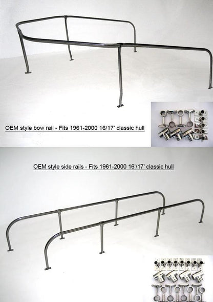 Side Rails - Classic 16'-17' Boston Whaler (OEM Style) 1958-2002