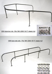 Side Rails - Classic 16'-17' Boston Whaler (OEM Style) 1958-2002