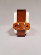 BOSTON WHALER RPS MAHOGANY/CUSHION BACKREST FOR NEWPORT 17, OUTRAGE