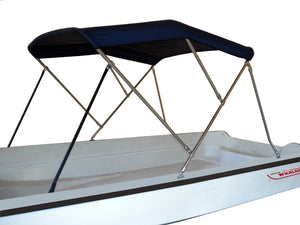 Stainless Bimini Top - Fits Boston Whaler 150 Sport, 170 Montauk (2002-2006), 150 Montauk & 13'-16' Dauntless