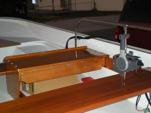 Boston Whaler 15' Sport Mahogany Wood Interior