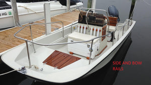 Side Rails - Classic 16'-17' Boston Whaler (OEM Style) 1958-2002