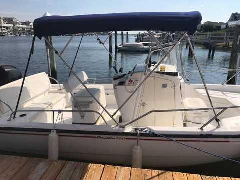 Boston Whaler Dauntless 220 Cushion Set 2002-2006 *With Folding Stern Seat*