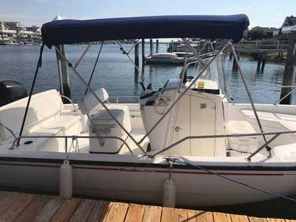 Boston Whaler Dauntless 220 Cushion Set 2002-2006 *With Folding Stern Seat*