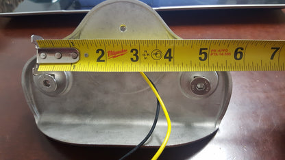 blemished Boston Whaler Classic Bow Light (1958-1984), Navigation Light With Chock (Led) 316 Stainless *Not Perko* - *Final Sale*