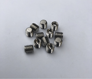 ONE DOZEN M6X6 SOCKET SET FLAT ALLEN SET SCREW