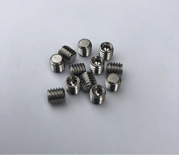 One Dozen M6X6 Socket Set Flat Allen Set Screw