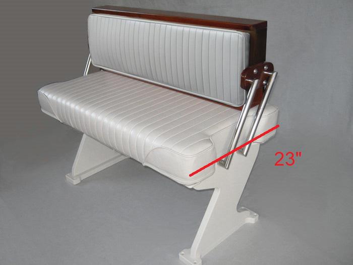 BOSTON WHALER RPS SEAT COMPLETE UNIT- NEWPORT (LARGE CUSHION)