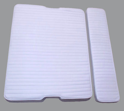 Boston Whaler 16'/17' RPS Seat Cushion Set (Boston Whaler White)