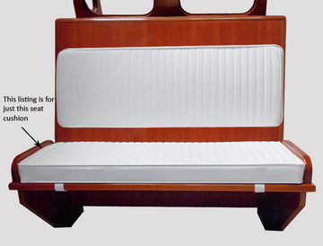 Boston Whaler 16'/17' Nauset, Sakonnet Or Eastport Console Front Seat Cushion (Bright White)