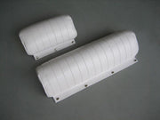 Boston Whaler 130 & 150 Sport Backrest Cushions - Fits 130 & 150 Sport Models 2000-2008 (Bright White)