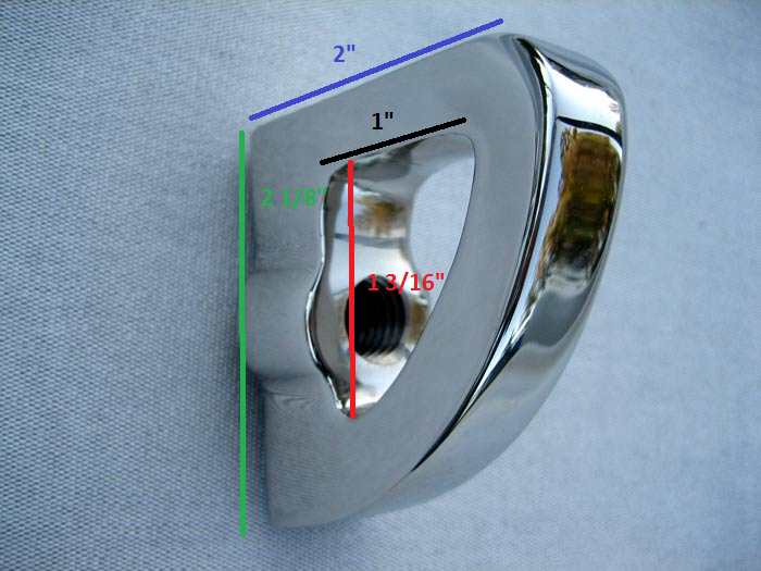 Boston Whaler Bow & Stern Lifting/Towing Eye - Exterior (316 Stainless)