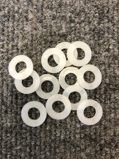 Dozen Nylon Flat Washers